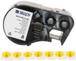 Brady M4-83-499-YL-BK / 170801, 12.70 mm, Nylon, fekete nyomtatás / sárga háttér (170801)