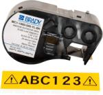 Brady M4C-500-584-YL / 170810, 12.70 mm x 6.10 m, Műanyag, fekete nyomtatás / sárga háttér (170810)