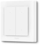 Aqara Întrerupător inteligent, încastrat, Aqara Light Switch H2 EU, 4 butoane, 2 canale, ZigBee, Thread, Compatibil HomeKit, Matter (6975833355433)