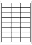 CDRmarket Öntapadós címkék 64, 6 x 33, 8 mm, 24 címke, A4, 100 lap (R0ECO.5853A, 227014)
