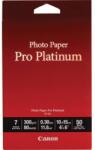 Canon Photo Paper Pro Platinum PT-101 2768B014, 300 g/m2, 10x15cm, 50 db, fényes, fehér, fotópapír (2768B014)