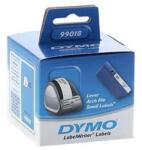 DYMO 99018, S0722470, 38mm x 190mm, fehér papír címkék keskeny iratrendezőkhöz (99018)