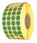  Etichete rotunde 10 mm verzi 17320 bucati/rola ET10X10/17320V