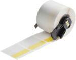 Brady M6-32-427-YL / 173839, Önállóan lamináló vinil címkék, 38.10 mm x 38.10 mm (173839)