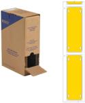 Brady BM-25x75-7643-YL-L / 312200, ömlesztett BMP71 Heatex kábeljelölők, 75.00 mm x 25.00 mm (312200)