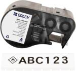 Brady M4C-1000-422 / 170734, 25.40 mm x 7.62 m, Poliészter, fekete nyomtatás / fehér alap (170734)