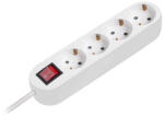 Lechpol Prelungitor 3x1.5mm 4 Prize 2m Intrerupator (ps-4x2s)