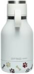  SDB1 Edelstahlflasche kutyatállal 1L Fehér 21134255 SDB1 white (SDB1 white)