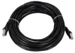Extralink Patch Cord Extralink EX. 7591, Cat5e, FTP, 10m, Black (EX.7591) - flax