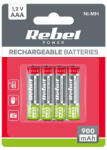 Lechpol Acumulatori Lechpol BAT2013 | NI-MH, AAA R3, 900mAh, Blister 4 buc (BAT2013) Baterie reincarcabila