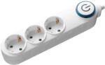 Samus Prelungitor Samus 3PI3-3680 | 3 Prize Schuko, 3m, 3680W, Intrerupator (3PI3-3680)