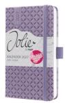 Sigel Agendă, format A6, săptămânală, 2027, copertă rigidă, SIGEL „Jolie, Lavender Purple (7J138)