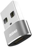 Dudao USB 2.0 Type C - USB Átalakító OTG Fekete L16AC GP-193548 (GP-193548)