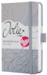 Sigel Agendă, format A6, săptămânală, 2027, copertă rigidă, SIGEL „Jolie, Twilight Grey (7J364)