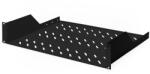 ASSMANN DN-19 TRAY-2-SW 19" 2U 352mm mély fekete fix polc
