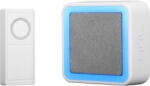 Magic home Vezeték nélküli ajtócsengő, MagicHome Intelligent, fehér, elemes, IP44 védelem, nyomógombbal (TC2211229)