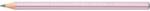 Faber-Castell Grafitceruza B, metál háromszögletű SPARKLE Jumbo Faber-Castell rózsa test (FABER-CASTELL_68034) (FABER-CASTELL_68034)