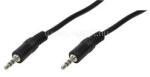 LogiLink Audiokábel, 3, 5 mm-es 3-Pin/M 3, 5 mm-es 3-Pin/M, 0, 2 m (LOGILINK_CA1048) (LOGILINK_CA1048)