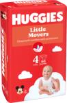 Huggies Scutece Little Movers, Nr. 4, 7-18 kg, 66 bucati, Huggies