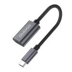Dudao L15T USB Type-C Átalakító OTG Sötétszürke GP-193547 (GP-193547)