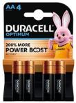 Duracell tartós elem AA, alkáli, 4db/csomag (10PP110015) (10PP110015)