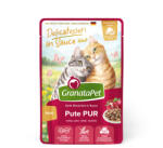 GranataPet 12x100g GranataPet Delicatessen szószban Pulyka pur nedves macskatáp