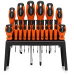 Kraft&Dele Set șurubelnițe în suport 18 buc 10781 (KD10914) Surubelnita
