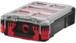 DUCKY Cutie de transport Milwaukee Packout Compact, 250 x 380 x 120 mm (Negru/Rosu)