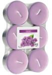 BISPOL Lumanare Pastila, 8 Ore, Bispol, Parfum Liliac, 6 Bucati (LCA-P35-6-38)
