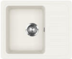Evido HOME 45 S Compact gránit mosogató, 575 x 460 mm, fehér (442207) - konyhanet