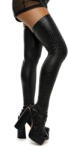 Glossy Layla Stockings Wetlook Black S