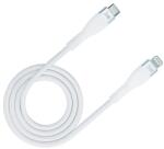 3mk Protection Cablu incarcare 3Mk, Silicon, USB-C, compatibil Apple, 1 m (Alb)