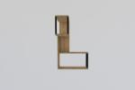  Hanah Home Wall Shelf Sapphire Oak Lecco - Sapphire Oak (495SSE1151)