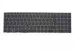 HP ZBook 15 G5 MAGYAR háttér világításos ezüst keretes laptop billentyűzet trackpointtal (L28407-211)