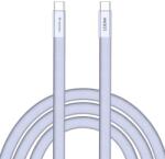 Verbatim Cablu Sync & Charge SoftTouch USB-C, 100W, 120cm, mov (30278)
