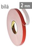 3M VHB 4912-F, grosime 2 mm, bandă acrilică albă dublu adezivă cu lipire foarte puternică 19 mm x 16, 5 m (7000072302)