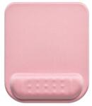 Powerton ERGO PASTEL EDITION Covoraș pentru mouse și încheietură din spumă cu memorie, roz (WPEPE2-P) Mouse pad