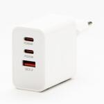 Powerton Adaptor de rețea 65W, 3 porturi, USB-C, USB-A, încărcător GaN 65W (WPCHA65W1)