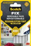3M Scotch-FIX Pernuțe detașabile, plastilină adezivă în pătrățele, plăcuță 6 cm x 9 cm (7100263372)