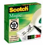 3M 810 Bandă adezivă Scotch Magic Tape în cutie verde 19 mm x 33 m (7100027115)