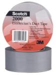 3M 2000 Bandă PVC multifuncțională pentru electricieni, gri, 50 mm x 46 m (7000076790)