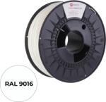 C-Tech 3DF-P-PLA1.75-9016 filament 3D, PREMIUM LINE, PLA, RAL9016, 1, 75mm, 1000g, Alb trafic (Traffic white) (3DF-P-PLA1.75-9016)