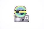 Compatibil Epson LK-4YBA3 / SU35Y, 3mm x 2, 5m, imprimare neagră / fundal galben, bandă termocontractabilă compatibilă (LK-4YBA3)