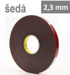 3M VHB 4991-F, grosime 2, 3 mm; bandă adezivă acrilică dublu-față gri 19 mm x 3 m (AA-4991-1903-1)