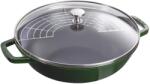 Staub Wok 30 cm, busuioc, fontă, Staub (ST1312985)