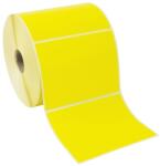 CDRmarket Etichete autoadezive 100x150 mm, 350 buc. , galbene din hârtie pentru TTR, rolă (T100x150/0350/ŻÓŁTE)