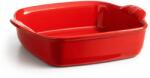 Emile Henry Farfurie pentru cuptor pătrată 28 x 23 cm roșu Burgundy (EH342050)
