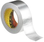 3M 1436 Bandă adezivă din aluminiu cu suport din hârtie, grosime 0, 075 mm, 50 mm x 50 m (7000111971)