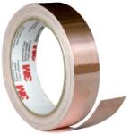 3M 1181 Bandă adezivă conductoare din cupru, grosime 0, 066 mm 6 mm x 16, 5 m (7100116893)