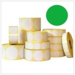 CDRmarket Etichete autoadezive rotunde 35 mm, 1000 buc. , verzi din hârtie pentru TTR, rolă (Tfi35/1000/ZIELO)